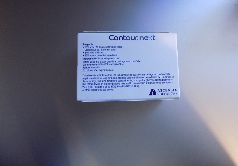 Contour Next Glucose Test Strips 100 Count Exp 2-28-27