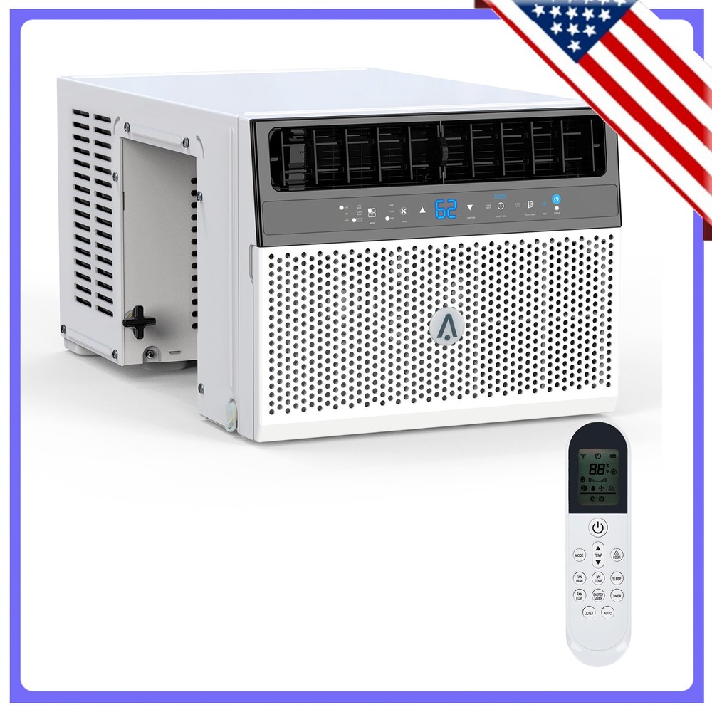 Window Air Conditioner 6000 BTU Saddle Window Air Conditioner Fixed Frequency