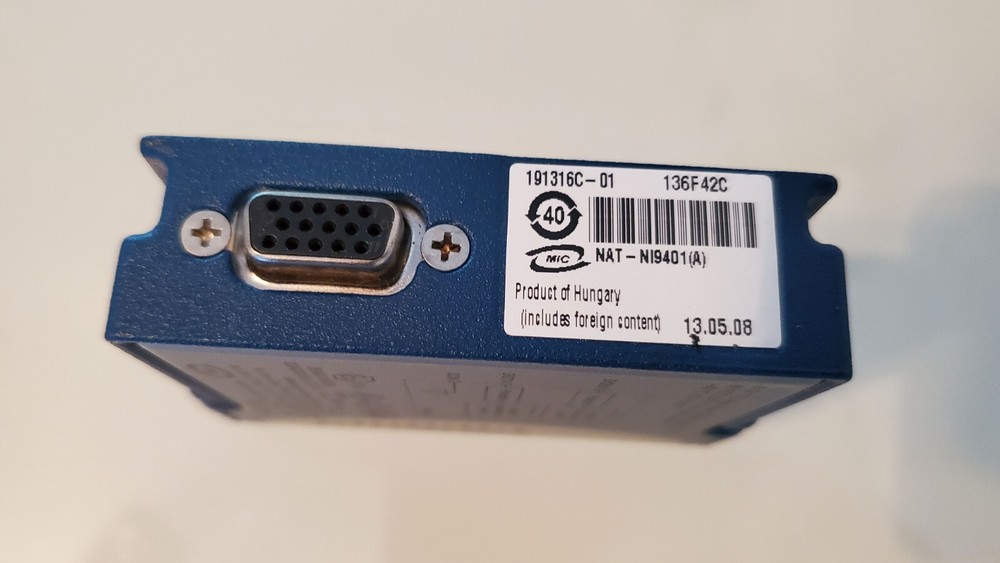 NI-9401 cDAQ 8-Channel TTL High-Speed Digital Input / Output Module