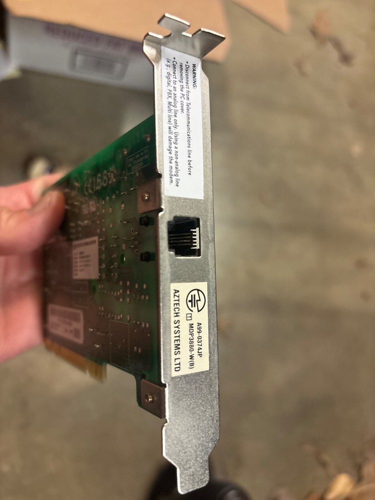 AZTECH 56K MODEM MDP3880-W9(B)