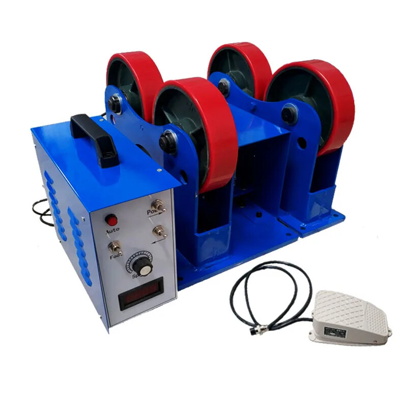 1T Welding Roller Stand Small Roller Stand Tig Welding Adjustable Roller Stand