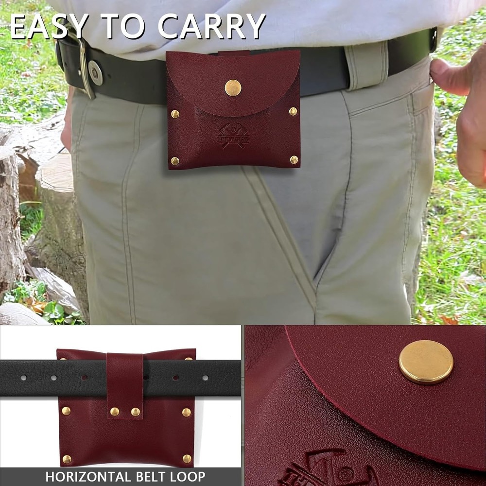 Axe Sharpener 400/1000 Grit - Hatchet/Axe Sharpening Stone, Axe Blade