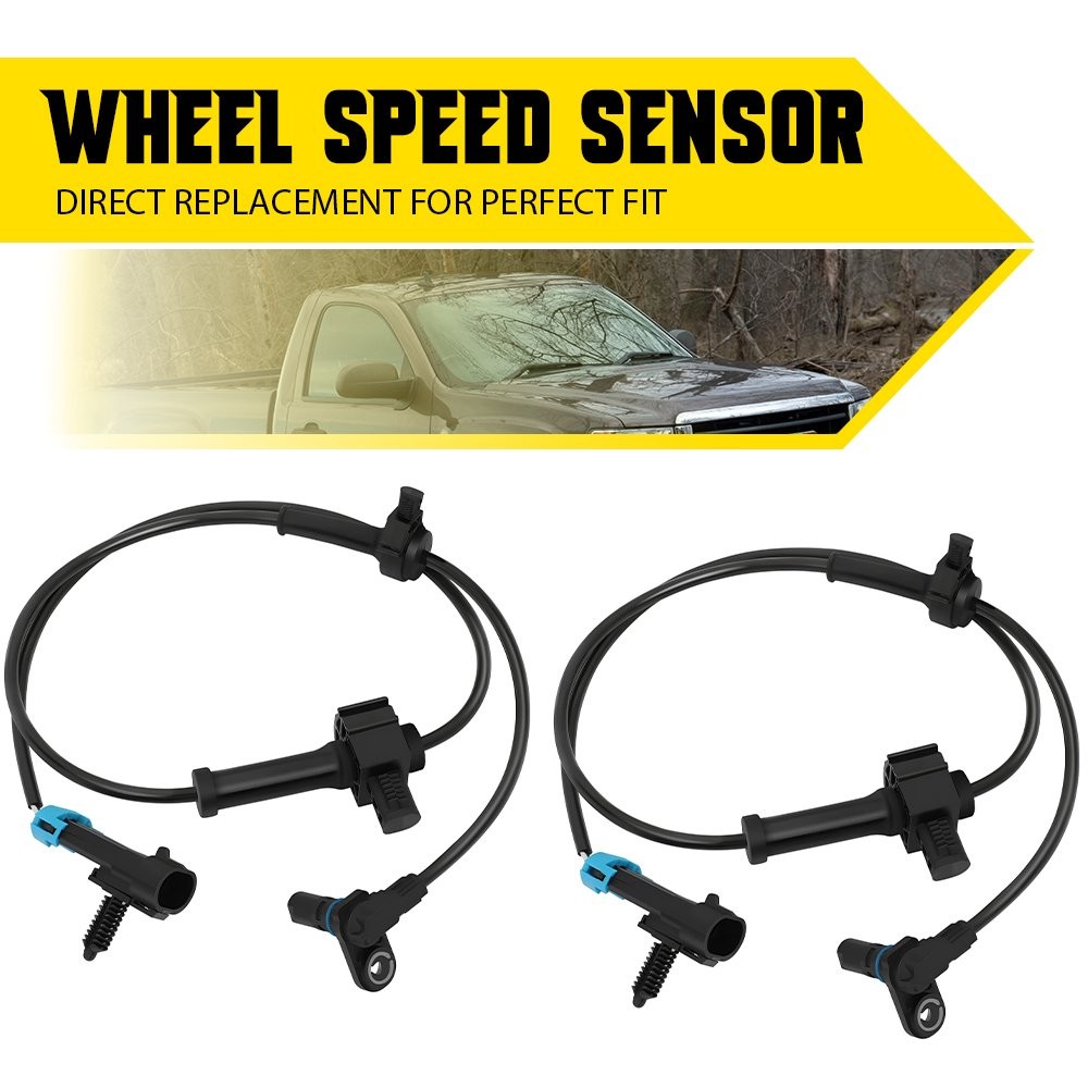 Fits 2007-2013 Chevy Silverado 1500 2X Rear ABS Wheel Speed Sensor Left & Right