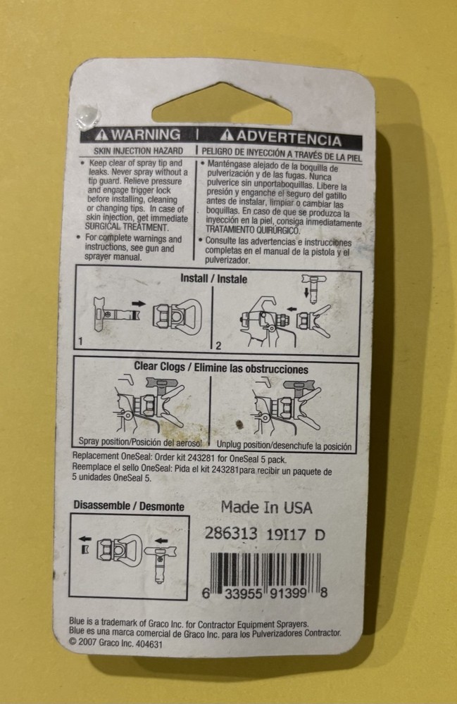 Graco 286313 RAC 5 SwitchTip