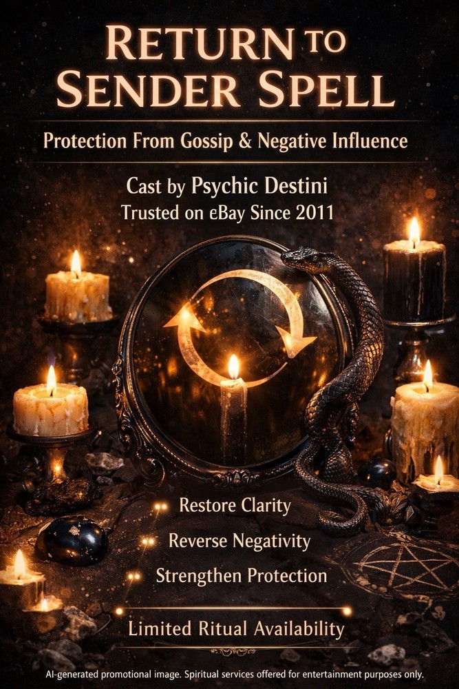 Clarity & Protection Spell Reverse Negative Energy & Outside Interference