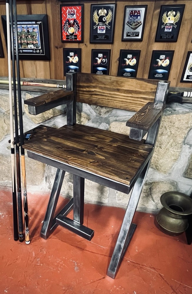 custom made pool table chair