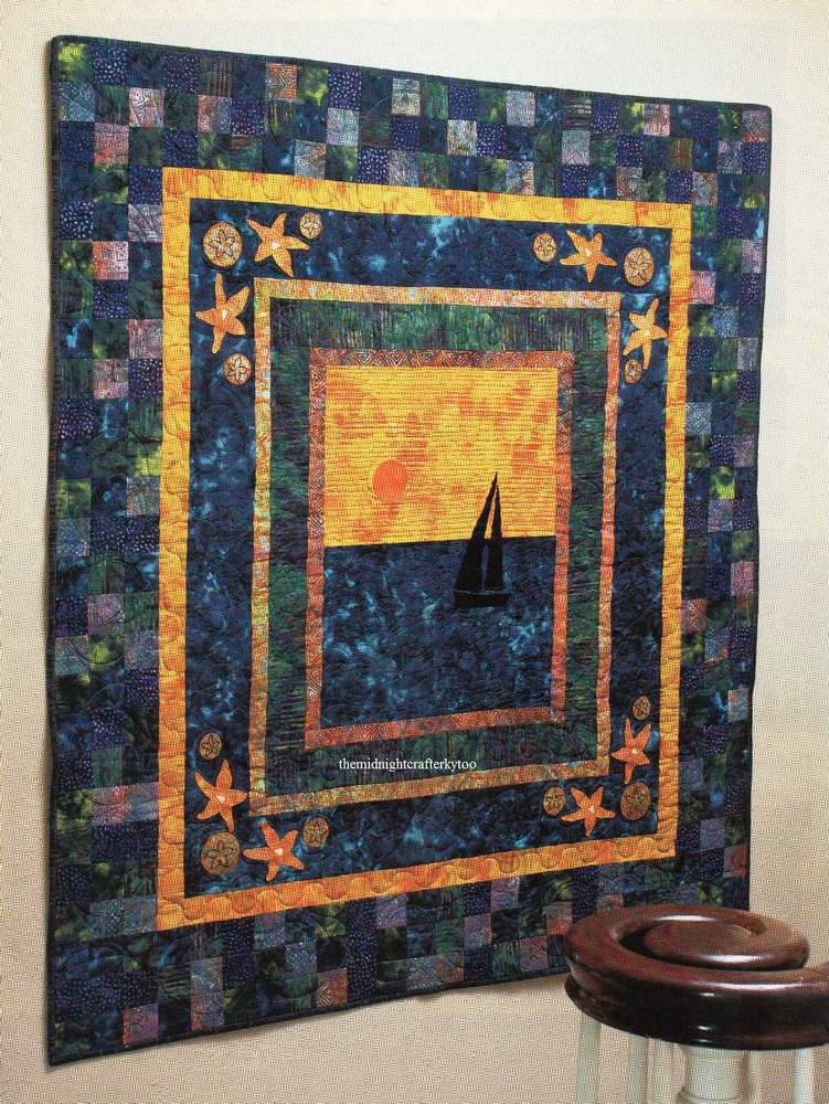Sailing Quilt Pattern Pieced/Applique LH