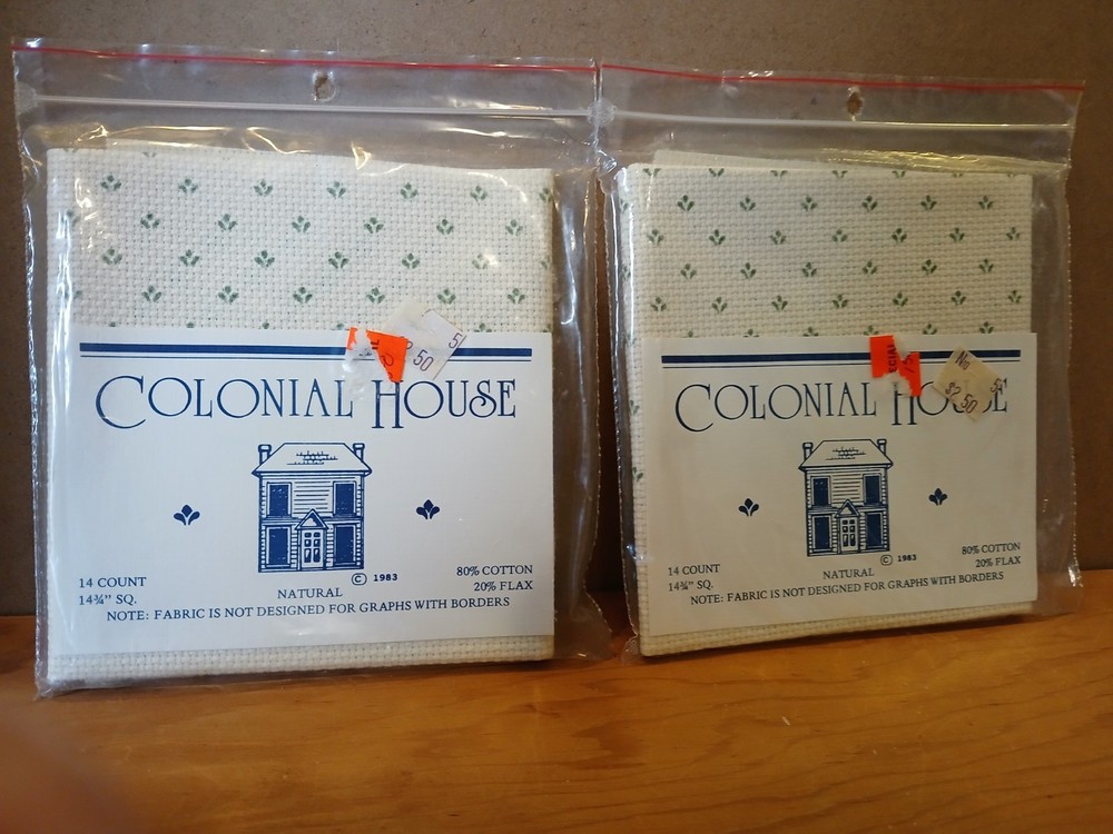 Cross Stitch Fabric & Small Kits Mixed Lot