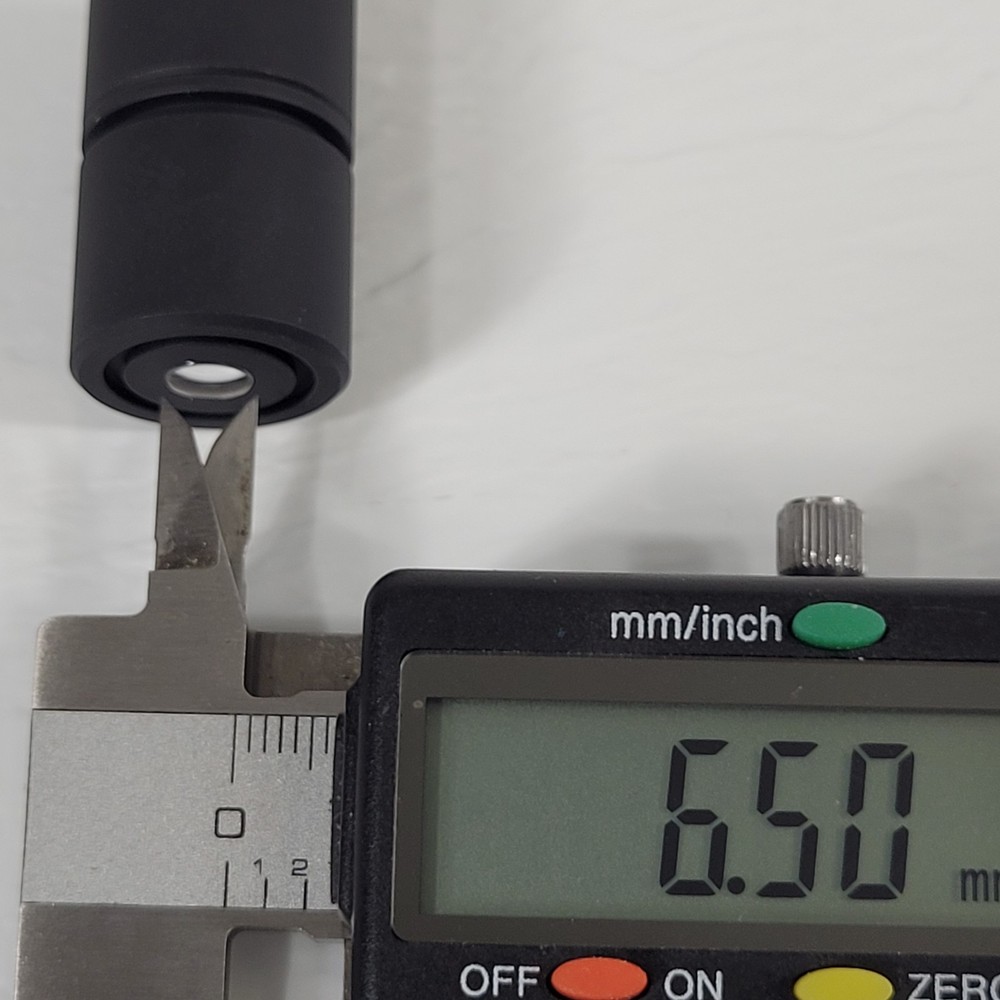 Threaded Optical Magnifier Tube Aspheric Lens With Optical Filter