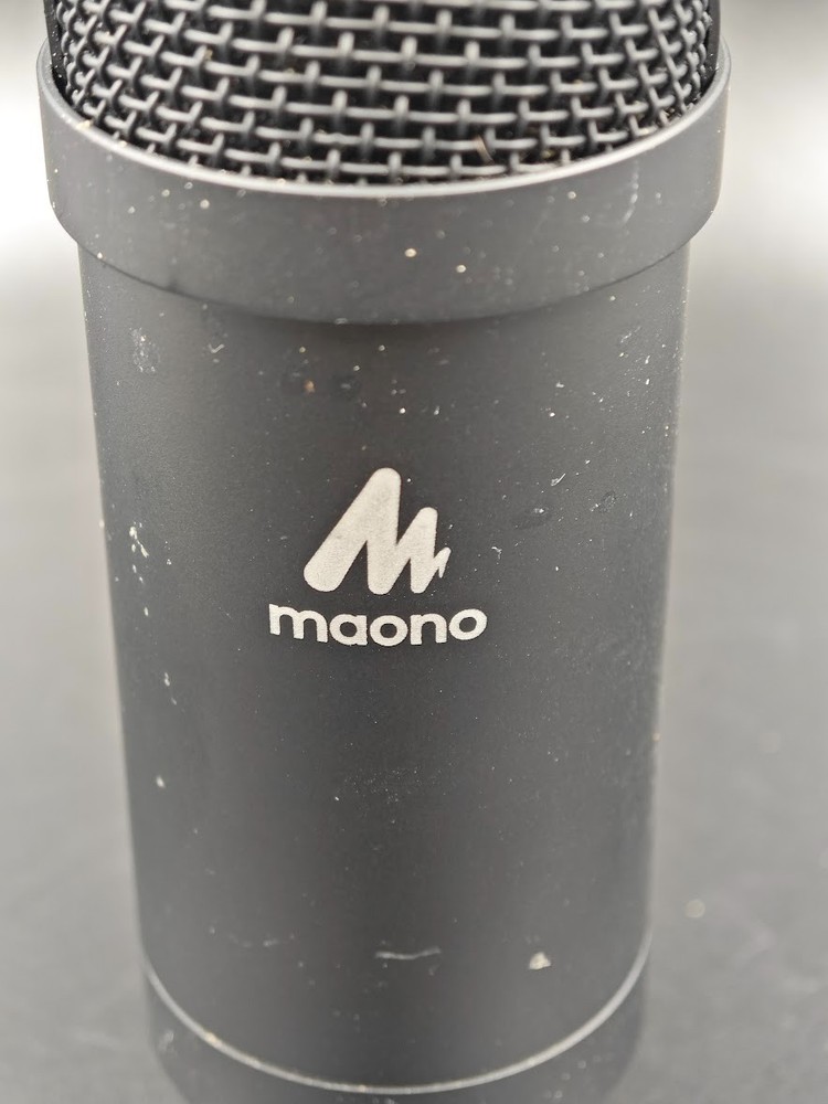 Maono Microphone Black Used Working
