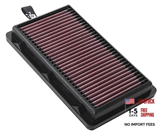 Engine Air Filter: High Performance, Premium, Washable, Replacement Filter: