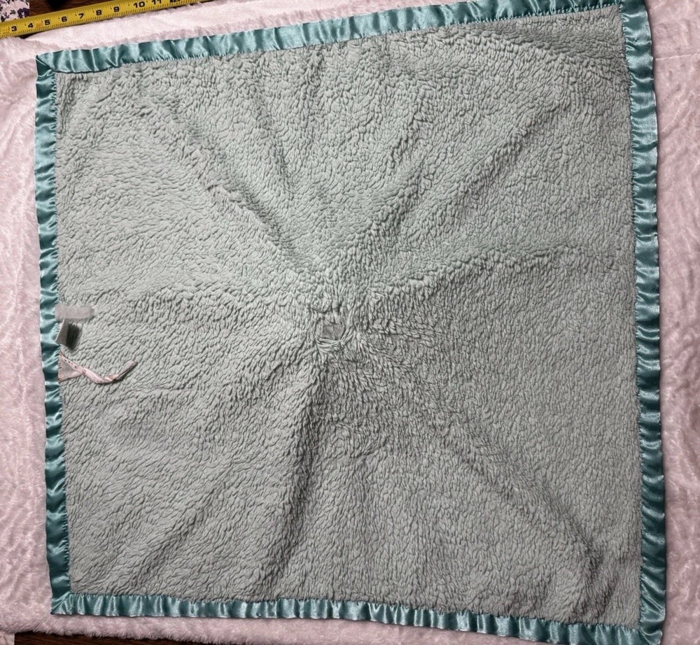 Cloud Island Oversized Plush 29” Mint Green Elephant Security Blanket