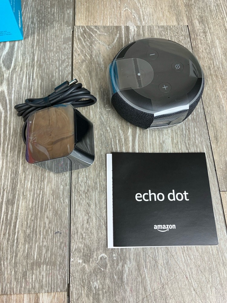 Amazon Echo Dot 2nd Generation Smart Speaker Alexa Black New Open Box