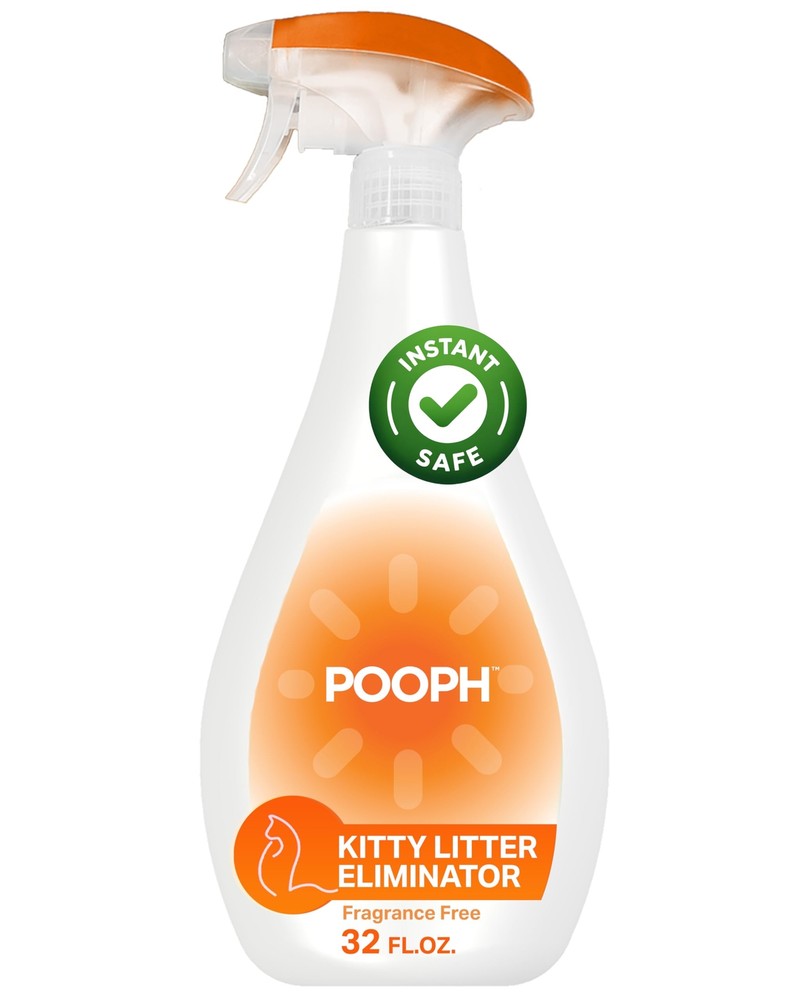 Kitty Litter Box Deodorizer, 32oz Spray - Dismantles Odors on a Molecular Bas...