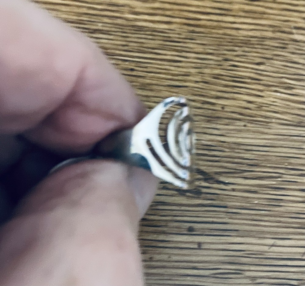 Small Swirl Ring Sterling