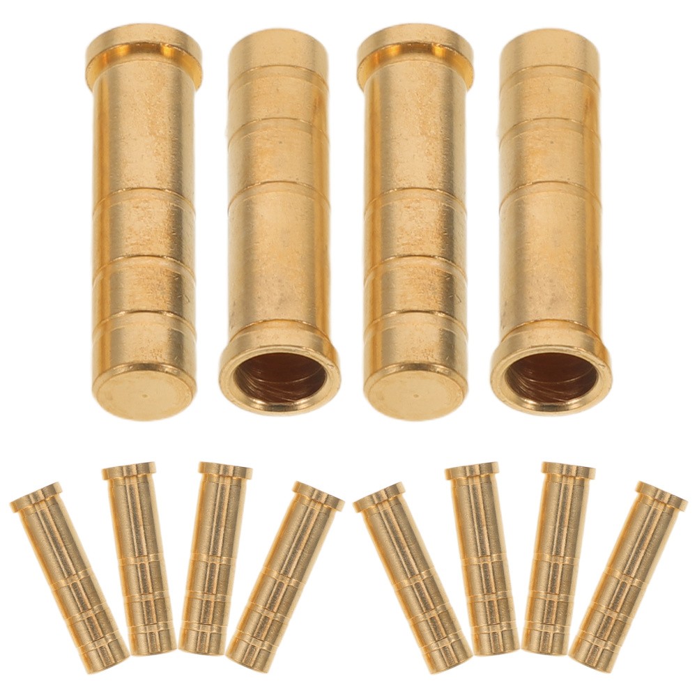 12 Pcs Arrow Connection Seat Points Insert Inserts Archery Brass Connector
