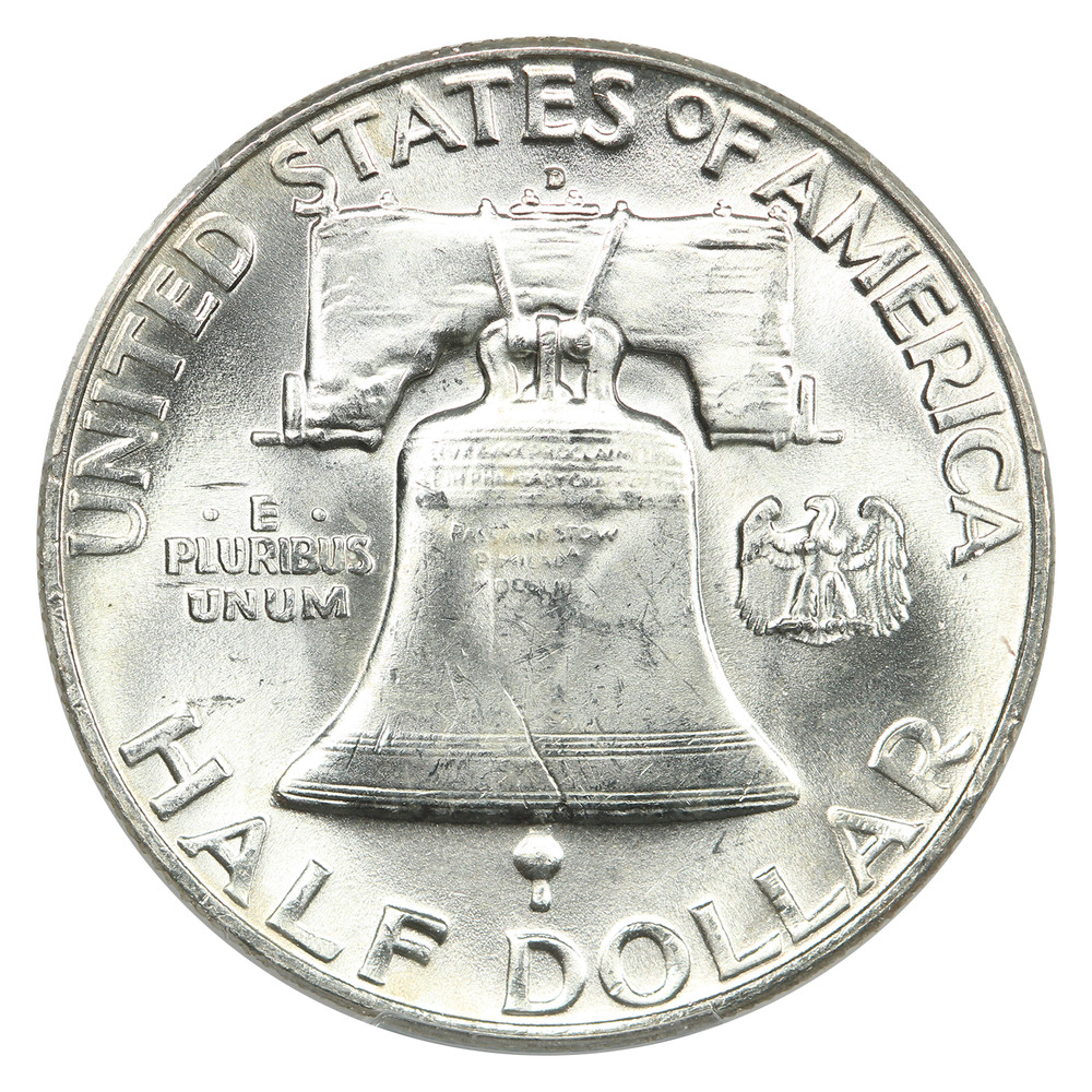 1952-D 50C PCGS MS64 - Franklin Half Dollar