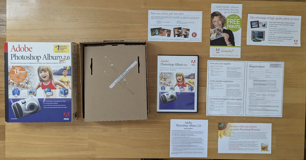 Adobe Photoshop Album 2.0 2003