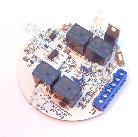MK III 24VDC 10A Dual Axis Solar Panel Sun Tracking Analog Controller Board DIY