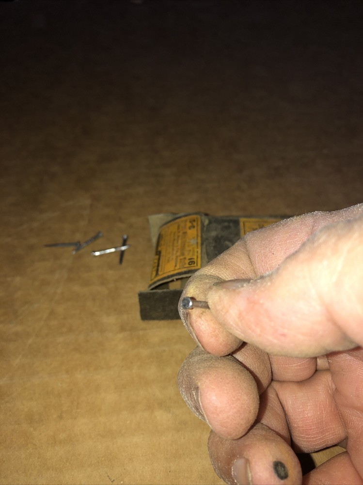 Hold fast Antique nails
