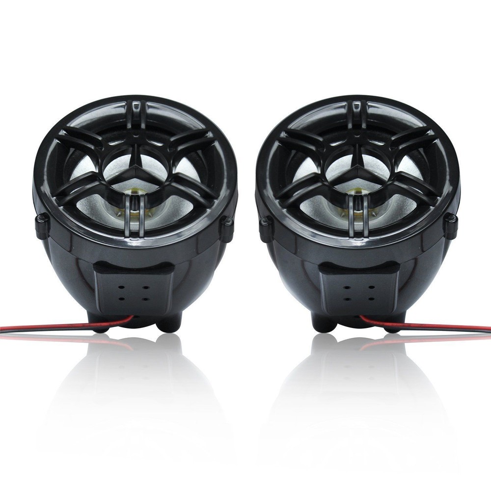 UTV ATV Bluetooth Amplifier Sound System Hand-free Speakers FM USB Audio System