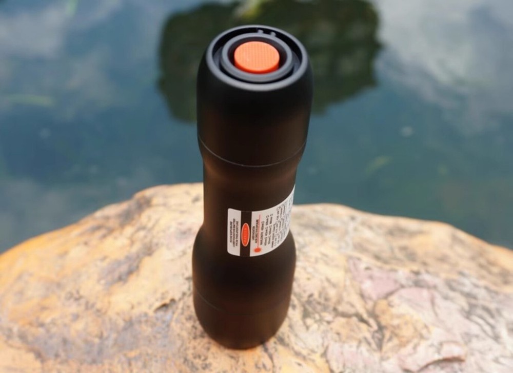 Waterproof 638nm Red Laser Pointer Pen Adjustable Focus Visible Beam Light RWP8