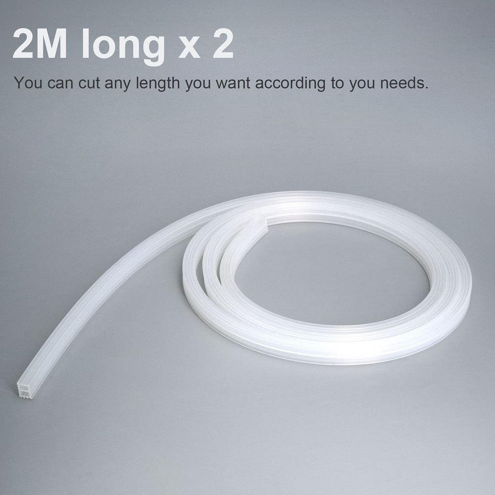 Gaskets Replacement for Glass Meal Prep Containers Universal Sealling Pink