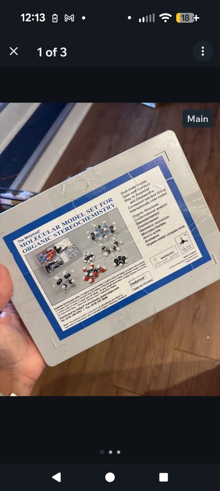 MOLYMOD  Organic Stereochemistry