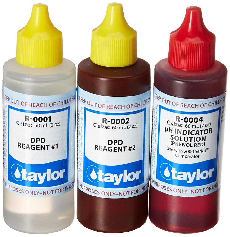 taylor Replacement Reagent Refill Kits - Basic Kit - 2 oz.