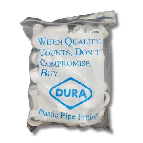 25 Pack DURA Schedule 40 Faucet Angle Adapter