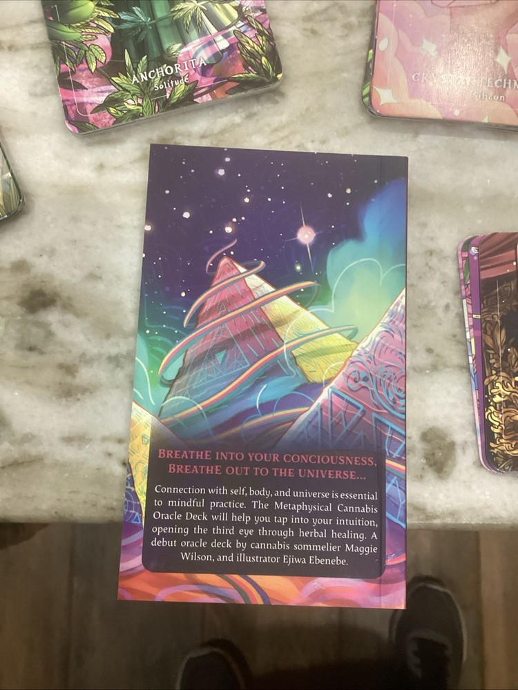 The Metaphysical Cannabis Oracle Deck (Modern Tarot Library) by Wilson, Maggie