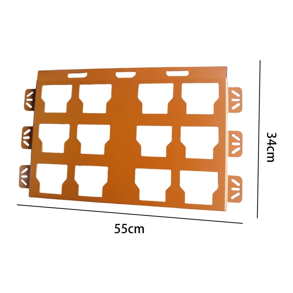 Mounting Plate Garage Workshop Organizer Holder