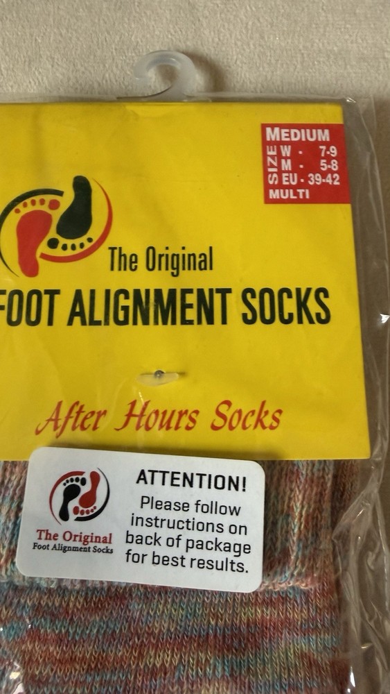 The Original Foot Alignment Socks Size Medium New In Package