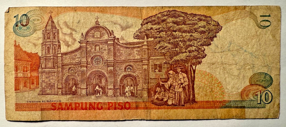Philippines 10 Piso Note P-169a