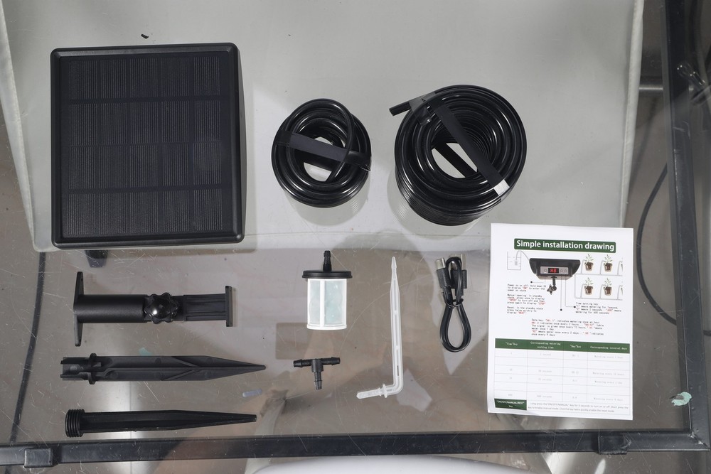 Solar-Powered Drip Irrigation Kit – Efficient Watering for Gardens & Plants