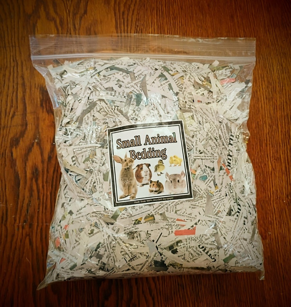 Small Animal Bedding - Recycled Materials