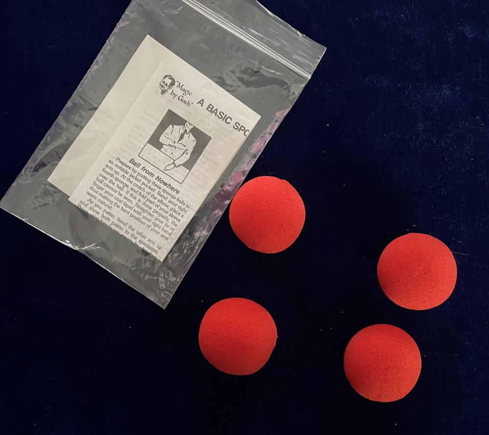 Sponge Ball Magic Trick!