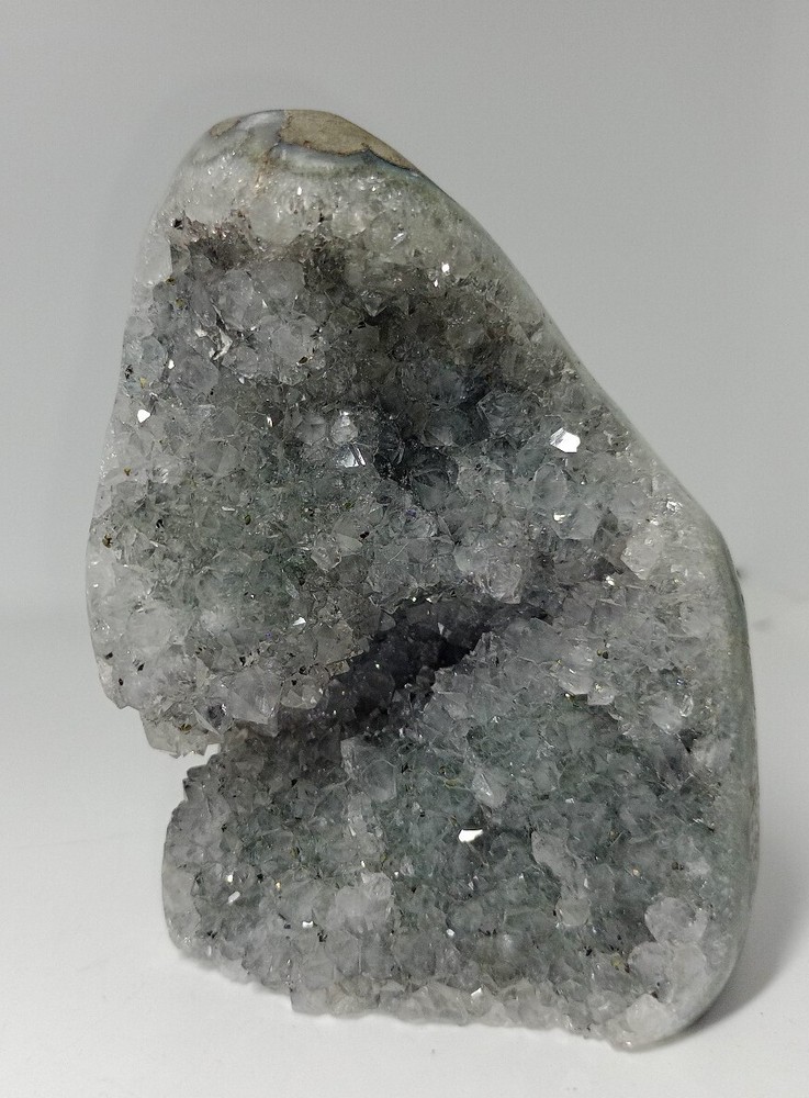 Gorgeous Silver Amethyst Crystal Cluster 1.5lb