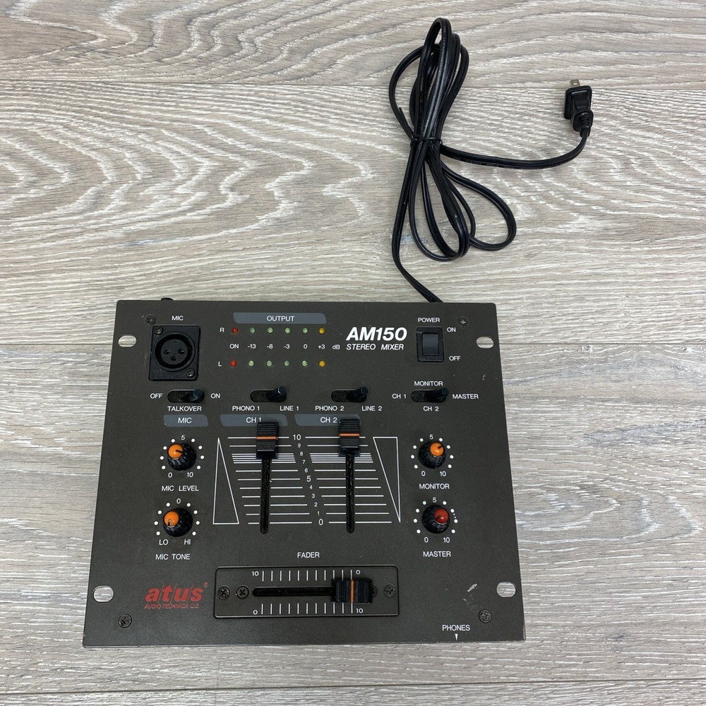 Audio-technica Stereo Mixer AM150 Talkover