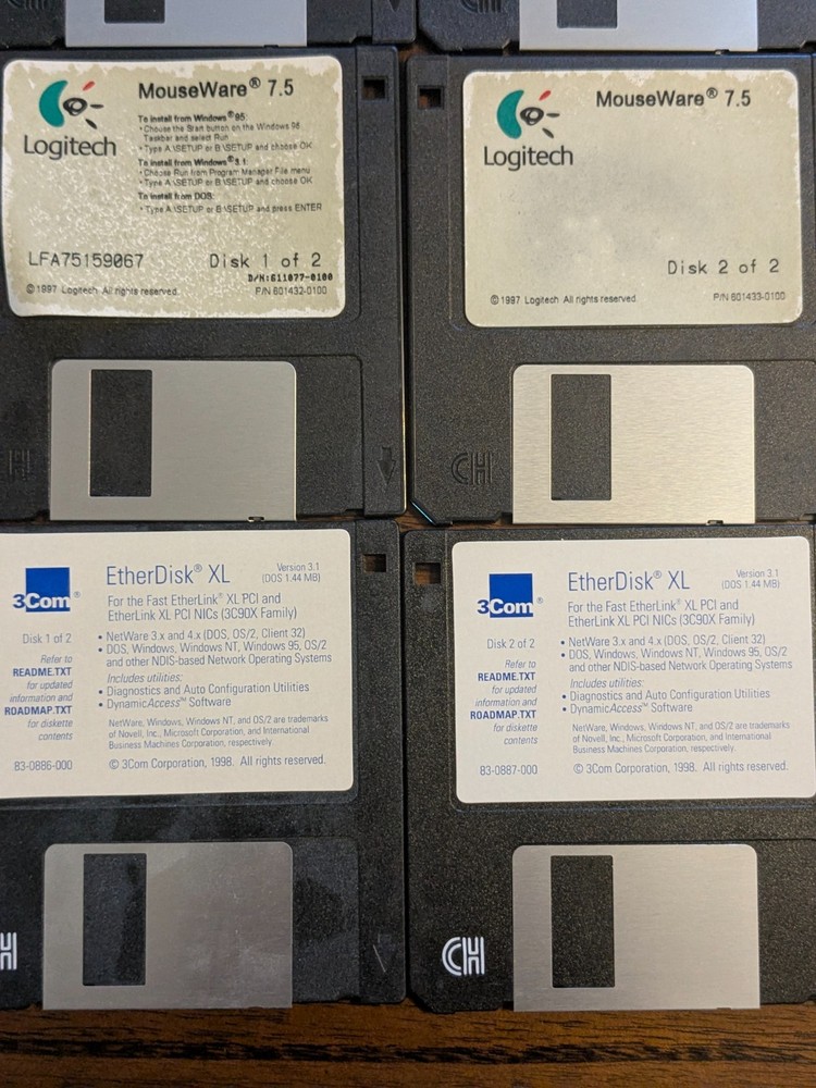 Floppy disc lot