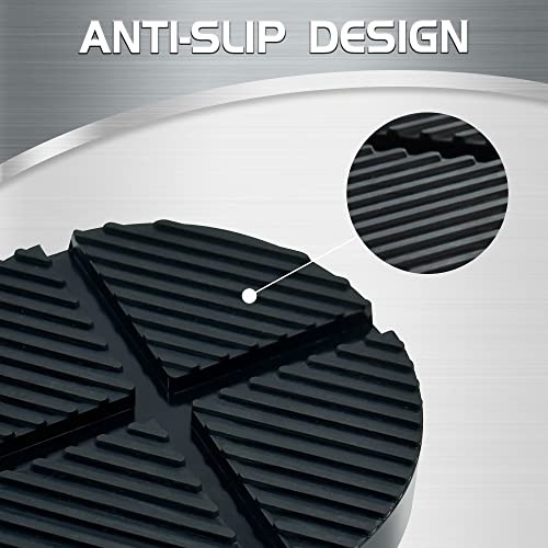 Floor Jack Rubber Pad, Universal Jack Pad Adapter, Pinch Weld Side 1 PACK