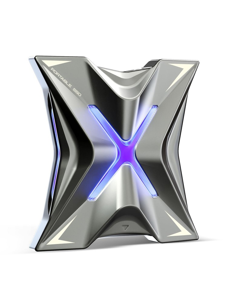 MOVE SPEED Magnetic 2TB Portable External SSD - 2000MB/s USB-C 3.2x2, PS5/PC/...