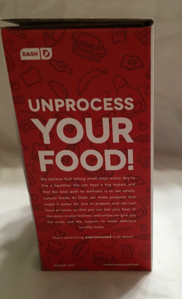 Dash Mini Maker Waffle 4" Cooking Surface Non Stick NEW OPEN BOX DC