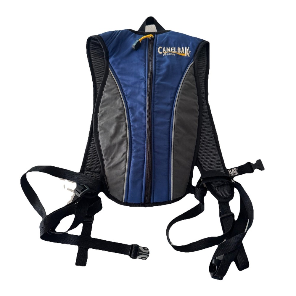 Camelbak Razor hydration backpack water pack camelback blue gray black