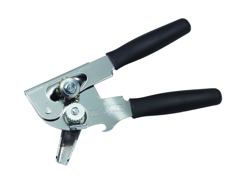 Heavy-Duty Can Opener, 18 cm (7") - Black
