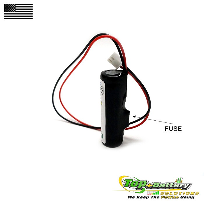 Replacement Battery For Unitech AA900mAh, CUSTOM 332, Emergency Light Qty.2