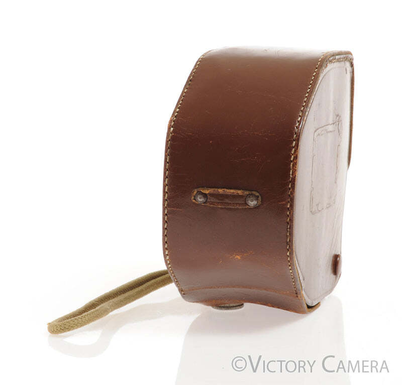 Bolex Brown Leather Ever Ready Case for B8 C8 [EXC]