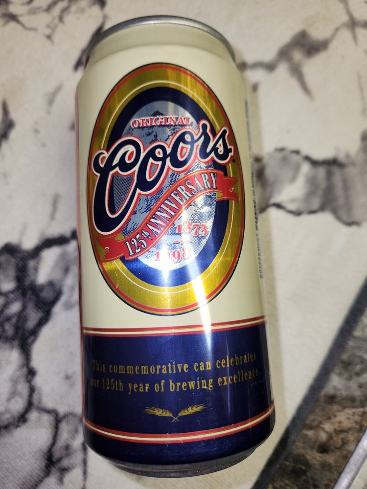 Vintage Coors 125th Anniversary Can