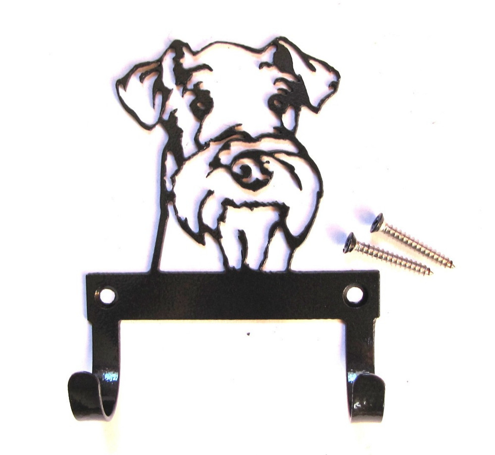 AIREDALE DOG LEASH HOLDER LEASH HOOKS