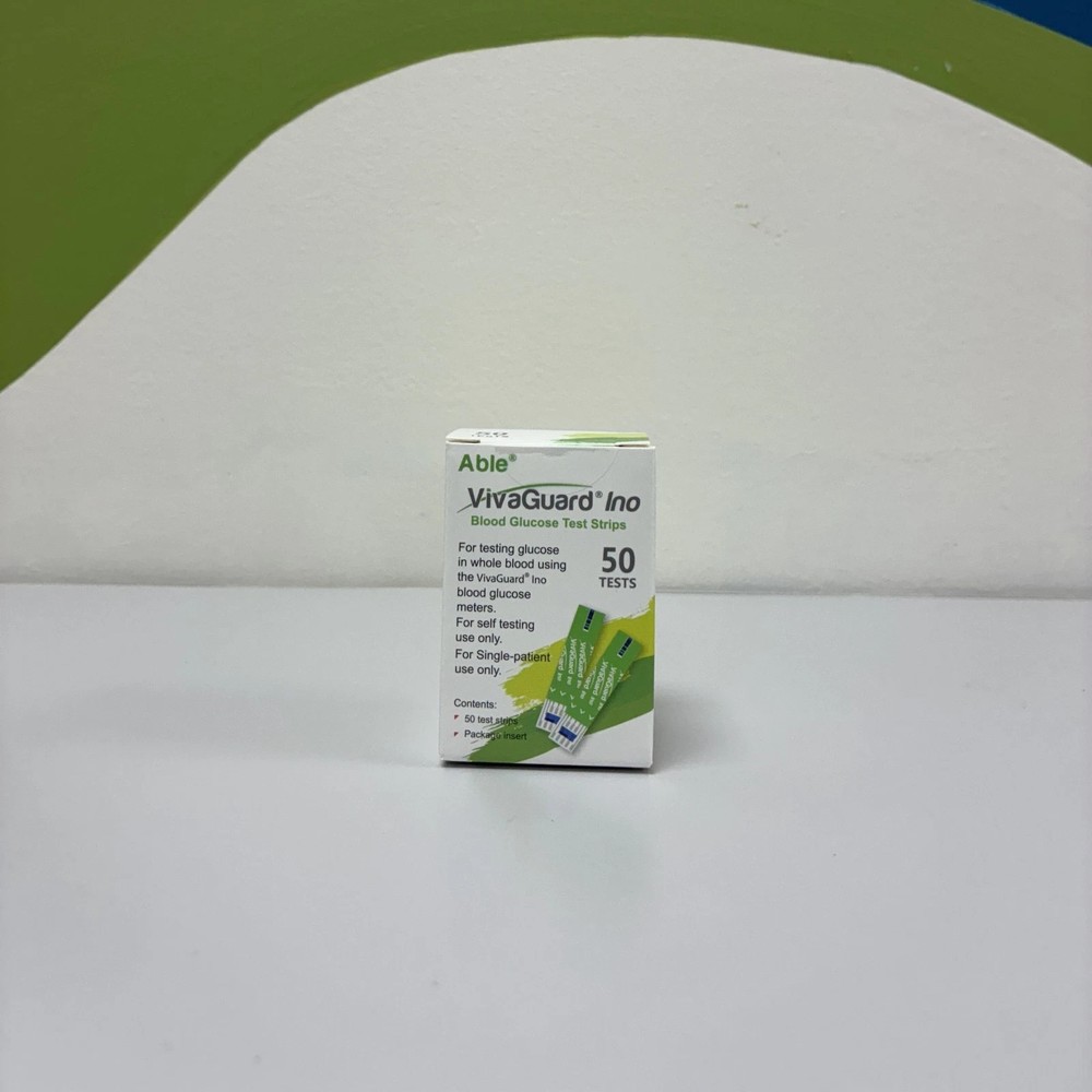 VivaGuard Blood Glucose Test Strips - 300 STRIPS - + METER